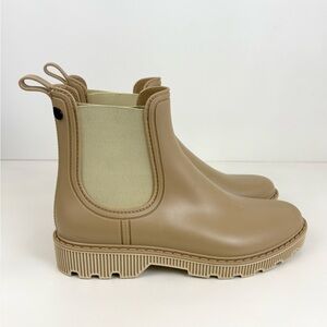 IGOR Chelsea MC Ankle Tan Wellies Rain Boots Women’s Size 10.5 US / EU 41